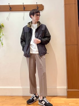 「NOLLEY’S（ノーリーズ）のアイテム」を使った、Tatsuo.YMさん（メンズ・182cm）の春コーディネート