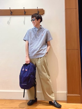 「NOLLEY’S（ノーリーズ）のアイテム」を使った、Tatsuo.YMさん（メンズ・182cm）の春コーディネート