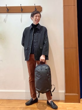 「アイテム（ブルゾン）」を使った、Tatsuo.YMさん（メンズ・182cm）の秋コーディネート