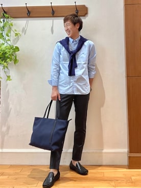 「Stutostein Nolley's（シュテットシュタインノーリーズ）のアイテム」を使った、Tatsuo.YMさん（メンズ・182cm）の秋コーディネート