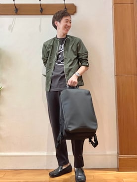 「NIRVANA」｜Tatsuo.YMさん（メンズ・182cm）の春コーディネート