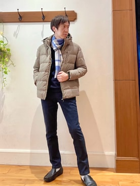 「オトナカジュアル」｜Tatsuo.YMさん（メンズ・182cm）の冬コーディネート