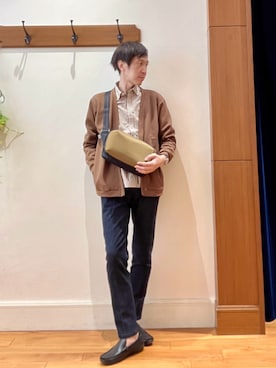 「キャメル」｜Tatsuo.YMさん（メンズ・182cm）の秋コーディネート