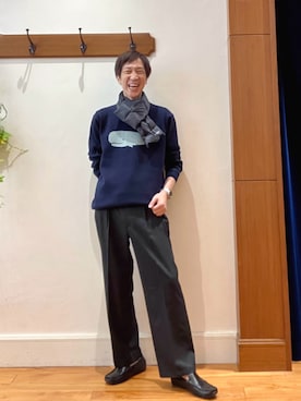 Tatsuo.YMさん（メンズ・182cm）の秋コーディネート