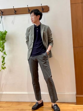 Tatsuo.YMさん（メンズ・182cm）の春コーディネート