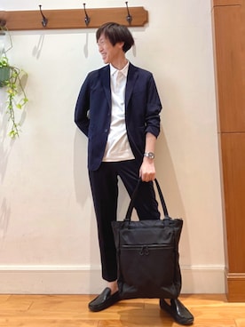 Tatsuo.YMさん（メンズ・182cm）の春コーディネート