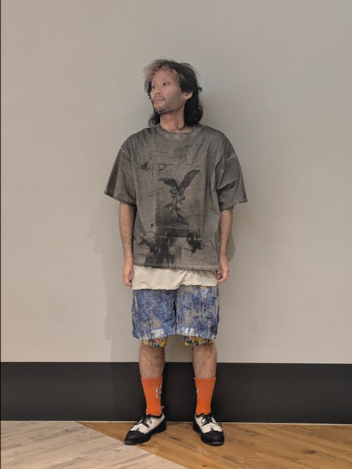 DankeSchon/ダンケシェーン/BURN S/S TEE PRAY（Tシャツ