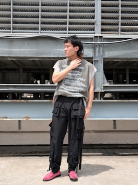 ミヤザキさん（メンズ・169cm）の夏コーディネート