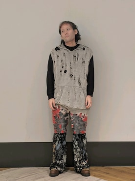 ミヤザキさん（メンズ・169cm）の春コーディネート