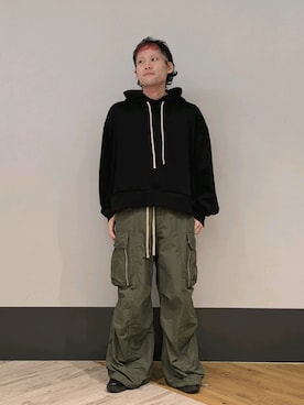 「L.H.P（エルエイチピー）のアイテム」を使った、ミヤザキさん（メンズ・169cm）の秋コーディネート