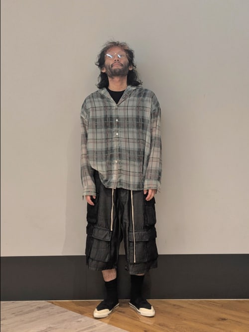 DankeSchon/ダンケシェーン/CARGO SHORTS パンツ セール】DankeSchon/ダンケシェーン/TENCEL CARGO SHORTS（カーゴ