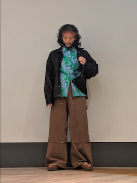 ミヤザキさん（メンズ・169cm）の秋コーディネート
