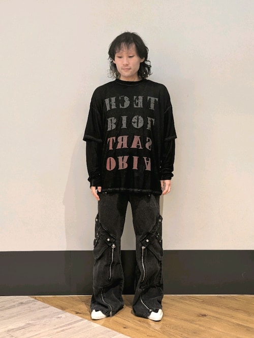 【ユーズド感】Danke Schonダンケシェーン OPAL FAKE LAYER LST セール】DankeSchon/ダンケシェーン/OPAL FAKE LAYER LST（T