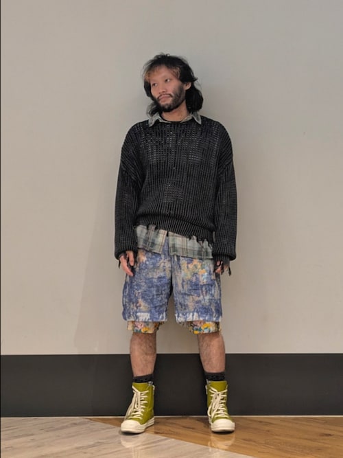 ダンケシェーン CHAIN KNIT MA-1 チェーンニット y2k punk ダンケシェーン CHAIN KNIT MA-1 チェーンニット y2k punk DANKE