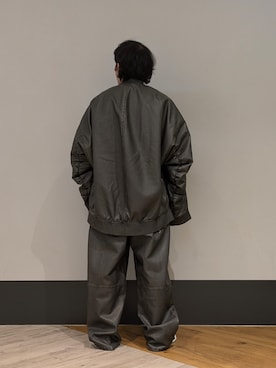 「モードストリート」｜「アイテム（その他アウター）」を使った、ミヤザキさん（メンズ・169cm）の秋コーディネート