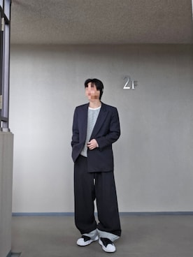 mriveさん（メンズ・175cm）の冬コーディネート