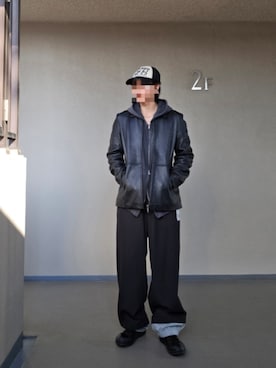 mriveさん（メンズ・175cm）の春コーディネート