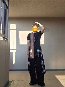「アイテム（スウェットパンツ）」を使った、mriveさん（メンズ・175cm・20代）の夏コーディネート