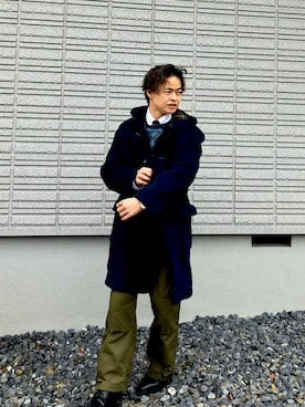 「アイテム（腕時計）」を使った、𝕋𝕂さん（メンズ・166cm）の冬コーディネート