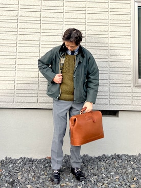 「アイテム（その他アウター）」を使った、𝕋𝕂さん（メンズ・166cm・30代）の冬コーディネート