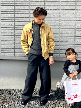 「HERMES（エルメス）のアイテム（アクセサリー）」を使った、𝕋𝕂さん（メンズ・166cm）の春コーディネート