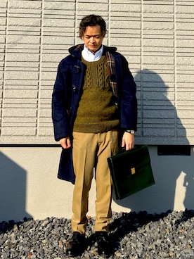 𝕋𝕂さん（骨格ナチュラル・メンズ・166cm）の秋コーディネート