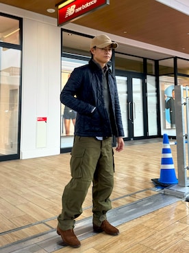 「アイテム（腕時計）」を使った、𝕋𝕂さん（メンズ・166cm）の冬コーディネート