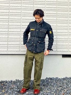 「アイテム（腕時計）」を使った、𝕋𝕂さん（メンズ・166cm）の冬コーディネート