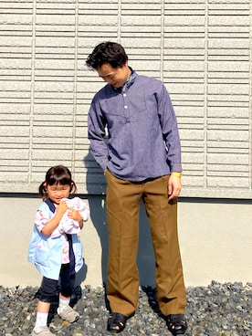 「Paraboot（パラブーツ）のアイテム」を使った、𝕋𝕂さん（メンズ・166cm）の春コーディネート
