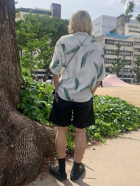 「MR.OLIVE（ミスターオリーブ）のアイテム」を使った、korcstoreさん（メンズ・171cm）の春コーディネート