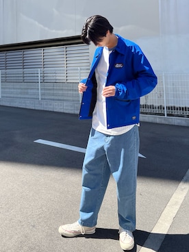 「430（フォーサーティ）のアイテム（ジャケット/アウター）」を使った、korcstoreさん（メンズ・171cm）の春コーディネート