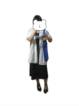 「アイテム（カーディガン/ボレロ）」を使った、n.h7♡さん（レディース・165cm）の夏コーディネート