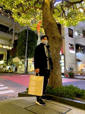 「HOOK（フック）のアイテム（パンツ）」を使った、masamasa017さん（メンズ・172cm）の秋コーディネート
