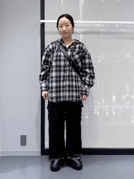 「アイテム（ピアス（両耳用））」を使った、riko2838さん（レディース・160cm・20代）の秋コーディネート