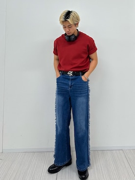 「レギュラー」｜脇山弦さん（メンズ・170cm）の夏コーディネート