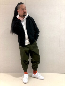 「アイテム（ブルゾン）」を使った、Taichiさん（メンズ・180cm・20代）の冬コーディネート