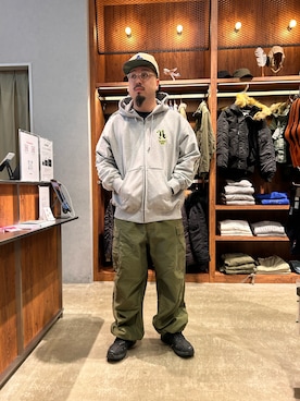 「アイテム（キャップ）」を使った、Taichiさん（メンズ・180cm・20代）の秋コーディネート