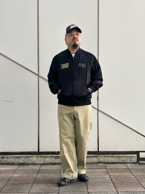 AVIREX（アヴィレックス） ワイドパンツ チノパン U.S. ARMY CHINO