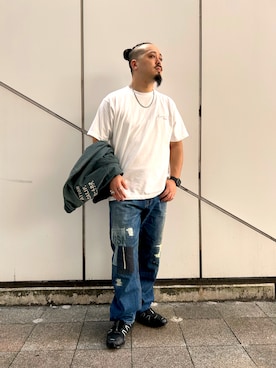 「アイテム（ブルゾン）」を使った、Taichiさん（メンズ・180cm・20代）の夏コーディネート
