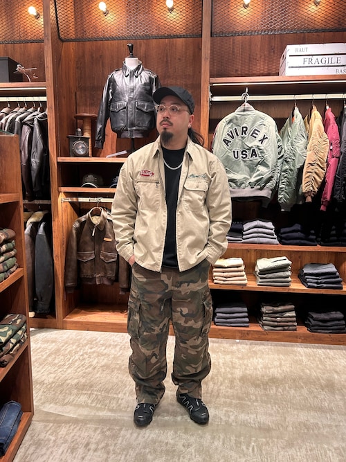 AVIREX（アヴィレックス） キャップ 帽子 メンズ WORK CAP / ワーク