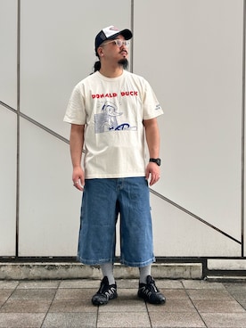 「AVIREX（アヴィレックス）のアイテム（キャップ）」を使った、Taichiさん（メンズ・180cm）の春コーディネート