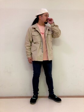 「アイテム（ブルゾン）」を使った、Taichiさん（メンズ・180cm・20代）の春コーディネート