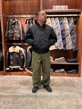 「アイテム（ジャケット/アウター）」を使った、Taichiさん（メンズ・180cm）の秋コーディネート