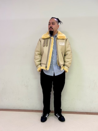 AVIREX AIR NATIONAL GUARD コットンB-3type COLLECTION》AIR NATIONAL GUARD B-3 FLIGHT JACKET｜アヴィレックスの