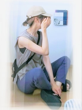 「Java（ジャバ）のアイテム」を使った、きのんさん（レディース・161cm）の春コーディネート