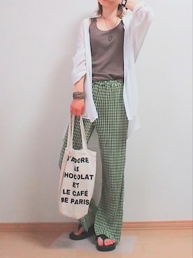 きのんさん（レディース・161cm）の夏コーディネート