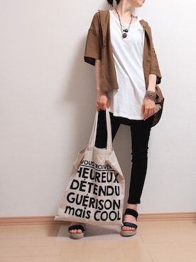 きのんさん（レディース・161cm）の夏コーディネート