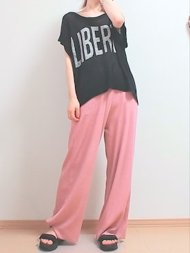 「Java（ジャバ）のアイテム」を使った、きのんさん（レディース・161cm）の夏コーディネート
