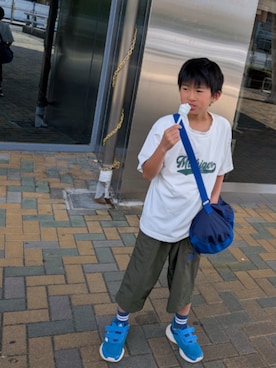 たんたんと息子くんさん（キッズ・130cm）の秋コーディネート