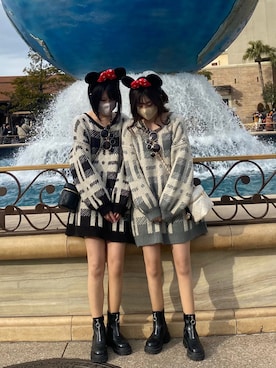 yuna.さん（レディース・151cm）の冬コーディネート